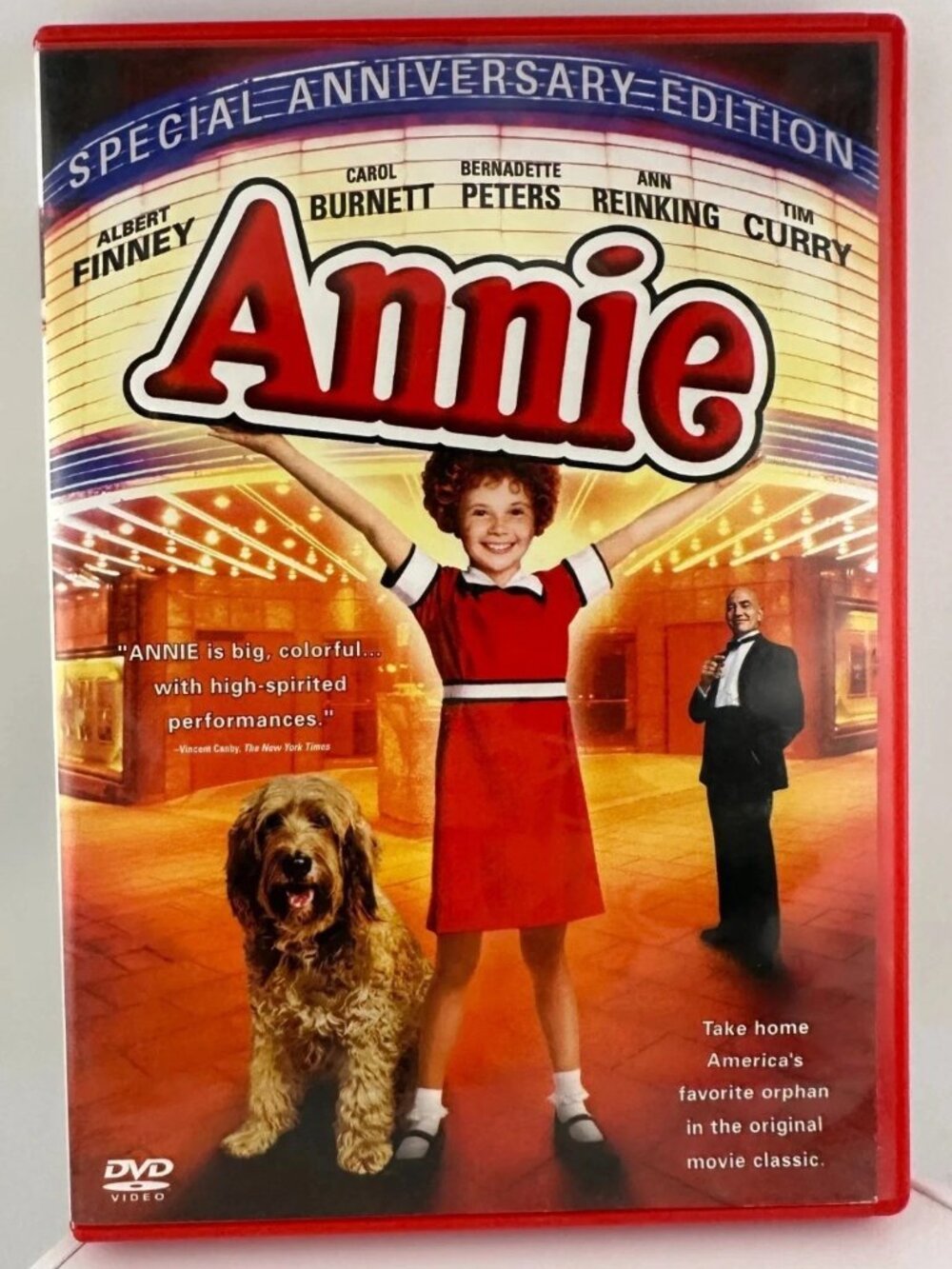 Annie Special Anniversary Edition DVD (1982)‎ New & Sealed